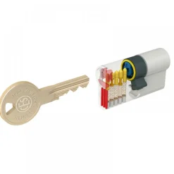 Cylindre double pour serrure CES - A2P* - PSM 810 - 4 clés CES