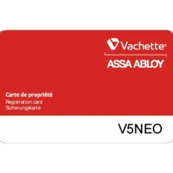 Cylindre double varié - anti-perçage et anti crochetage - Néo VACHETTE