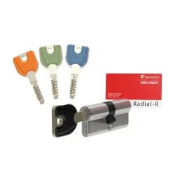 Cylindre double variés haute sécurité Radial-R -clés réversibles - A2P VACHETTE