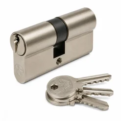 Cylindre FIRST 7001 s'entrouvrant, laiton nickelé VACHETTE