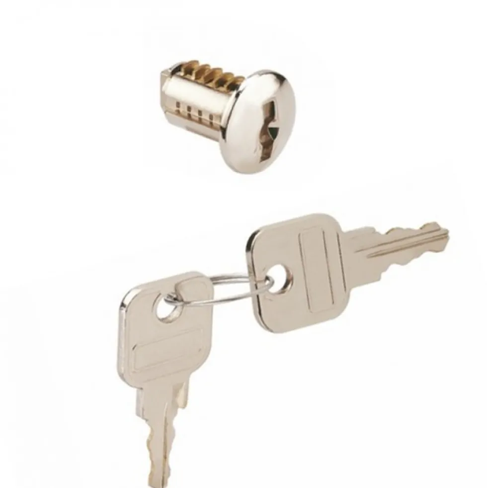 Cylindre interchangeable - pour serrure de meuble - Z23 s'entrouvrant HETTICH