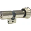 Cylindre profil suisse Expert Plus - diamètre 22 mm à bouton - 4 clés DORMAKABA