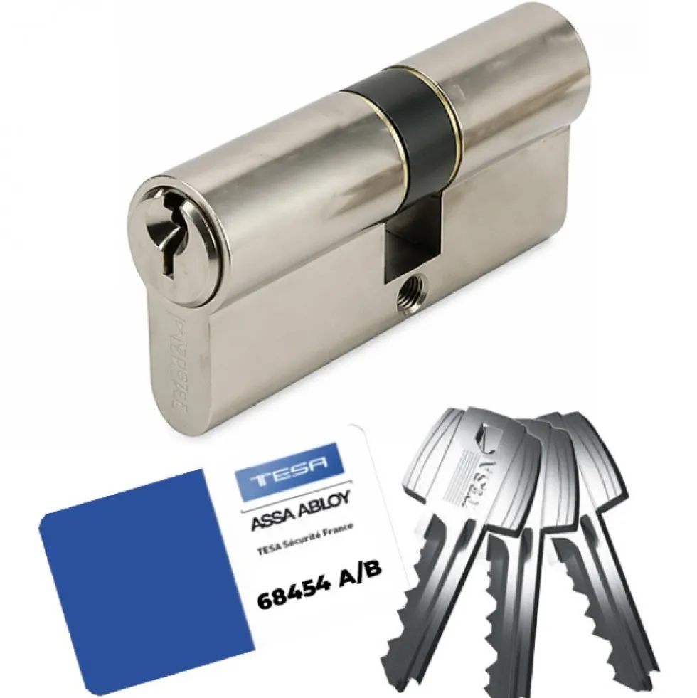 Cylindre TE-5 sur numéro de variure 68454 A/B TESA Sécurité