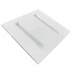 Dalle LED 595 x 595 mm 4000K - blanc ou noir - Timba Optique Asled