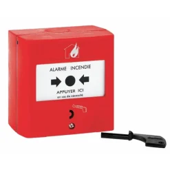 Déclencheur manuel rouge LEGRAND