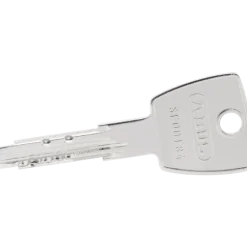 Demi-cylindre varié débrayable nickelé – EC-S ABUS
