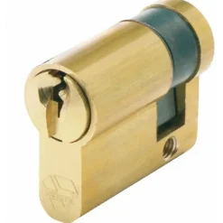 Demi cylindre - V5 5100 - variure UA 1001 - laiton poli VACHETTE