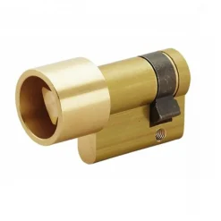 Demi-cylindre - 30 x 10 mm - à triangle EDF de 11 mm - laiton poli COUILLET