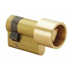 Demi-cylindre - 30 x 10 mm - à triangle EDF de 11 mm - laiton poli COUILLET