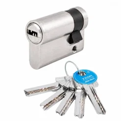 Demi cylindre - 30 x 10 mm - T 60 - varié - laiton poli TESA Sécurité