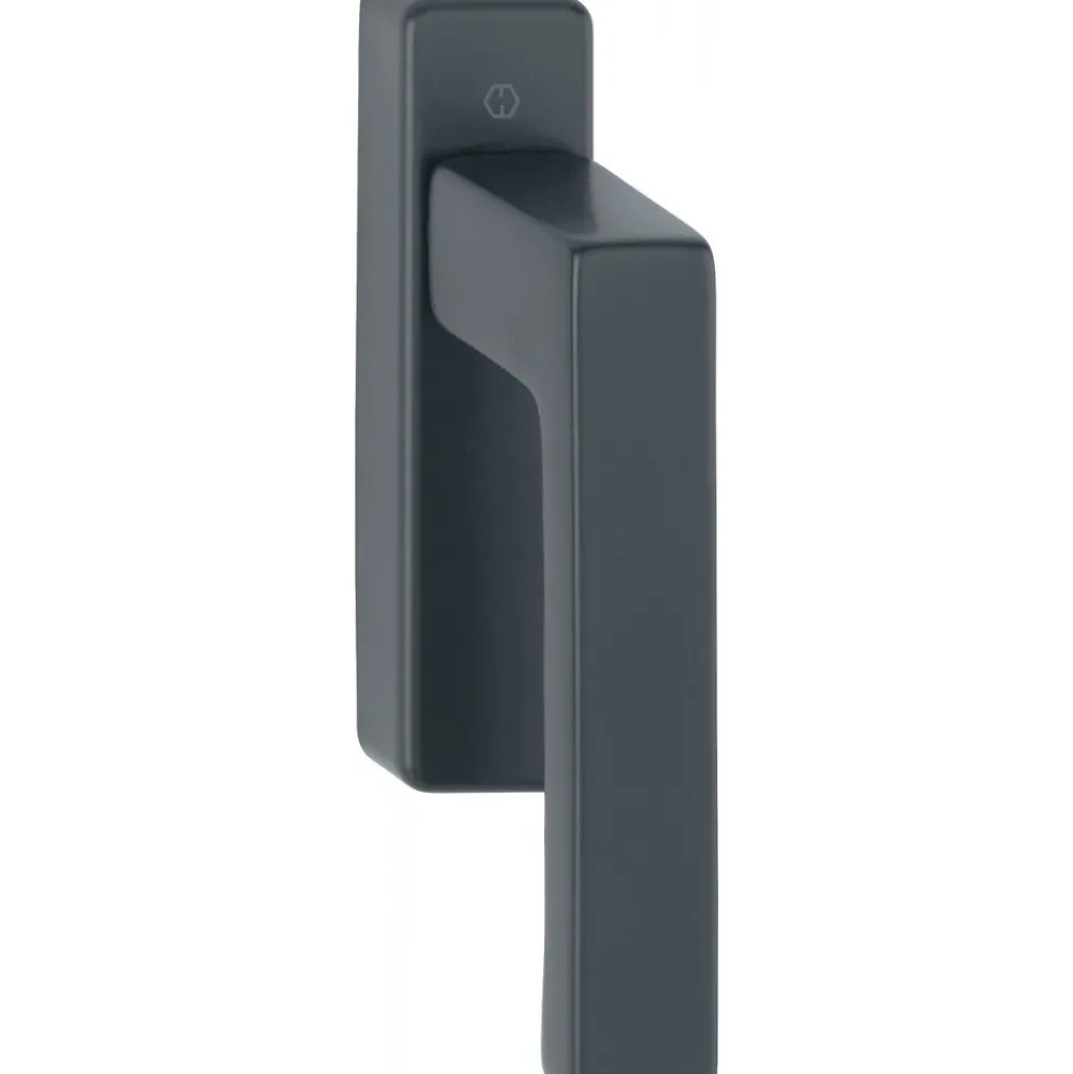 Demi-garniture en aluminium pour coulissant Toulon Ergo20 - noir HOPPE