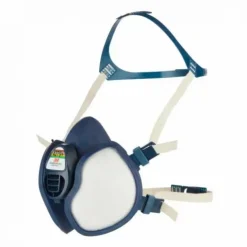 Demi-masque réutilisable à filtres FFABEK1P3 R D intégrés 4279+ 3M