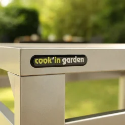 Desserte en métal noir - Média M COOK IN GARDEN