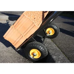 Diable charge lourde franchisseur d'obstacle 200 kg Rollax 946 G HAEMMERLIN
