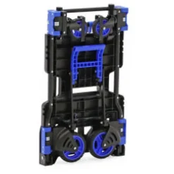 Diable pliant et chariot de transport 2 en 1 - bavette 25 cm pliable VISO