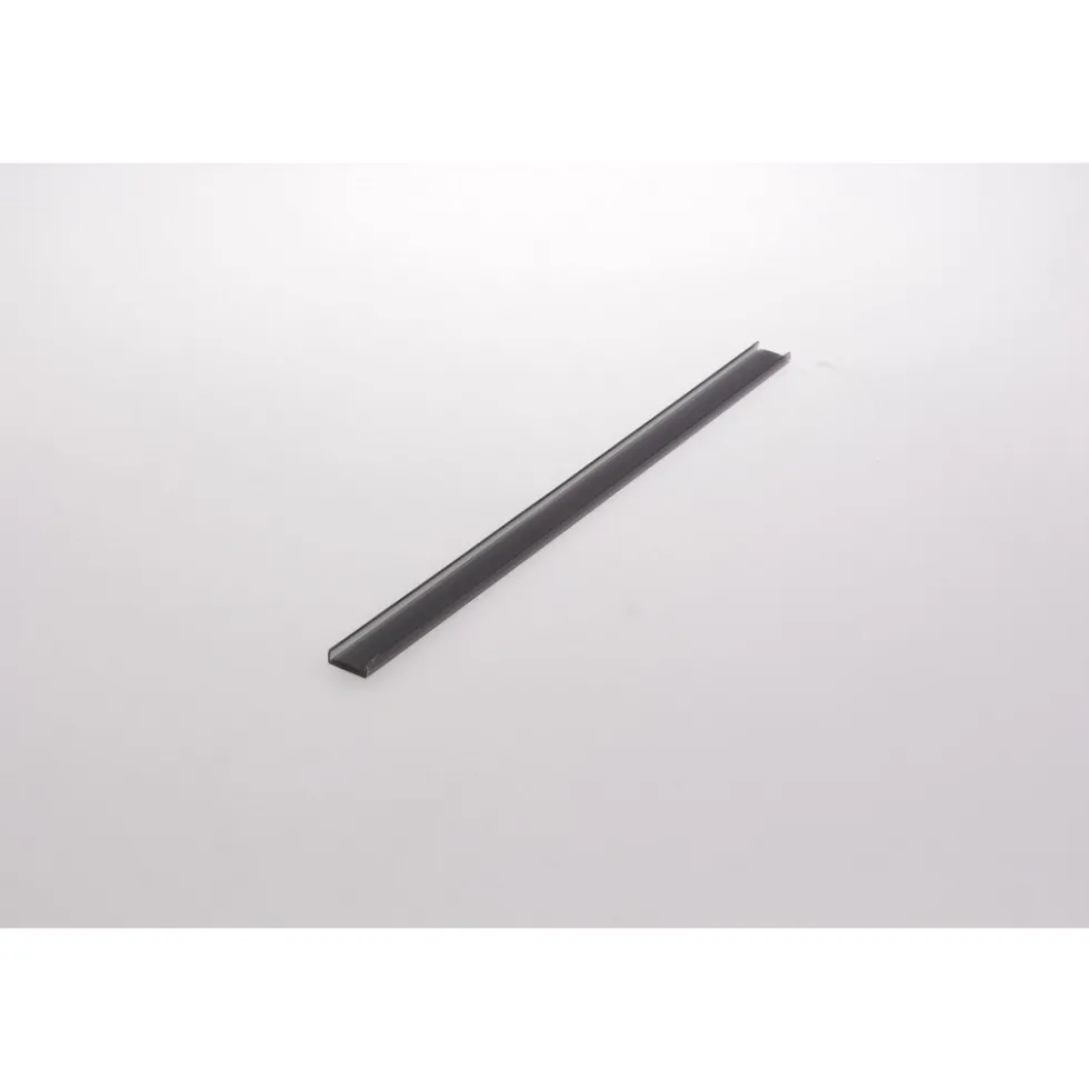 Diffuseur Deoline pour bande LED 2 mètres - noir SYNERCIA