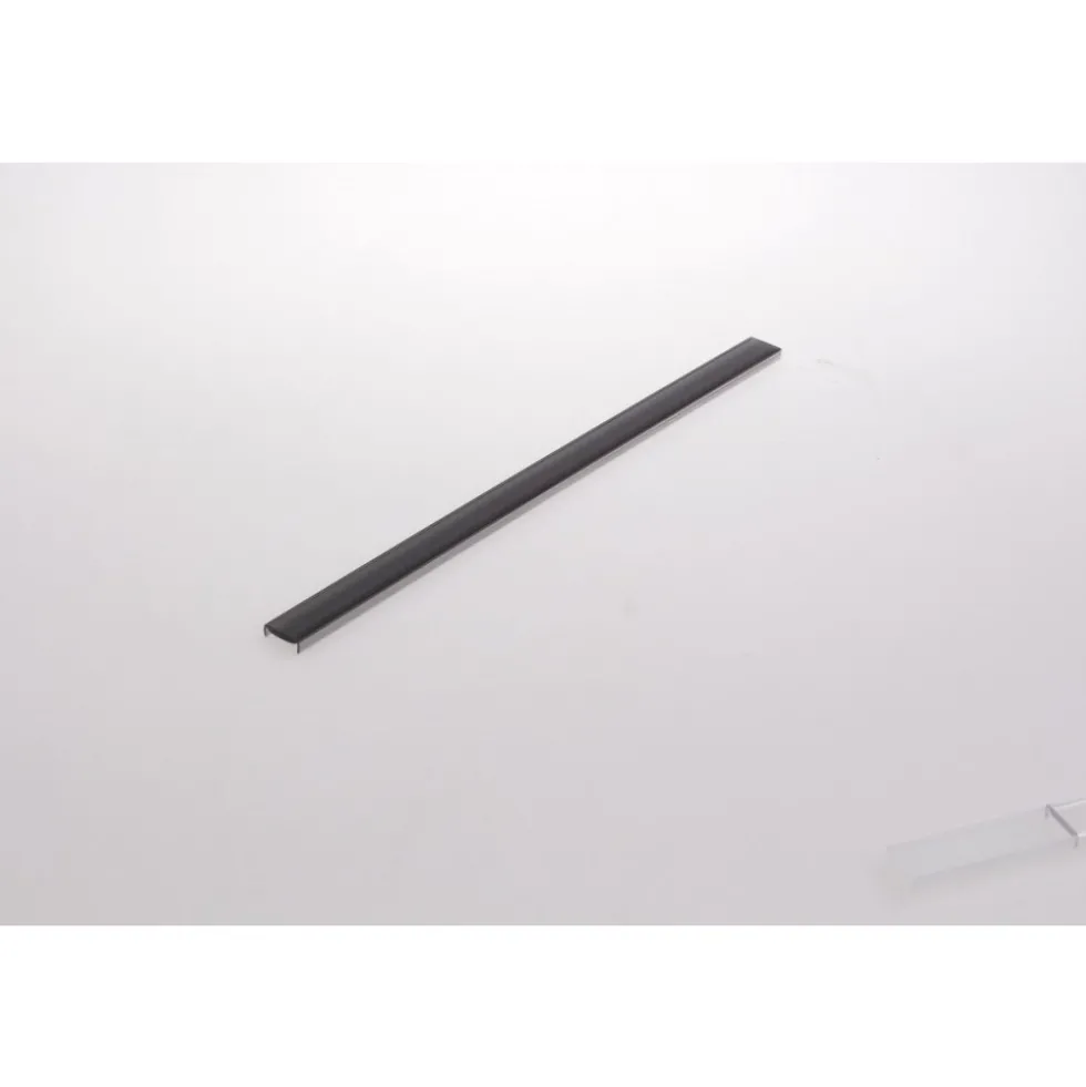 Diffuseur Deoline pour bande LED 2 mètres - noir SYNERCIA
