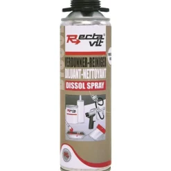 Diluant - dissolvant - nettoyant des résidus de collage - Dissol Spray RECTAVIT
