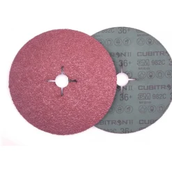 Disque abrasif support fibre 3M™ Cubitron™ II 982C - boîte de 100 3M