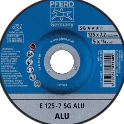 Disque à ébarber déporté performance alu - 125x7mm - boîte de 10 PFERD