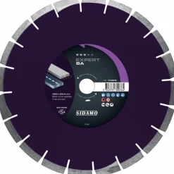 Disque diamant - matériaux de construction - Expert BA- Diamètre 350mm SIDAMO