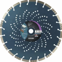 Disque diamant à tronçonner - jante segmentée - Pro TT SIDAMO