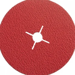 Disque fibre Quantum - grain céramique SG - Diamètre 125mm - par 25 NORTON
