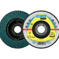 Disque à lamelles - SMT 324 - plat - par 10 KLINGSPOR