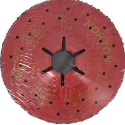 Disque à lamelles support fibre -Diamètre 180mm-Grain 16-Boite de 25 NORTON