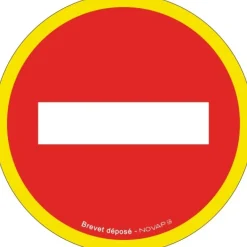 Disques d'interdiction rigides fluorescents NOVAP