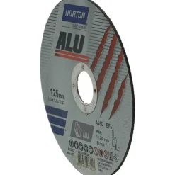 Disque à tronçonner à moyeu plat aluminium - Ø 180 mm - par 25 NORTON