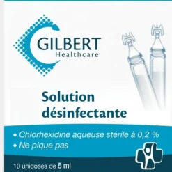 Dosettes de chlorhexidine - soin antiseptique - 12 x 5 ml FARMOR