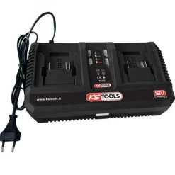 Double chargeur rapide 18V 8A - 515.4706F KS TOOLS