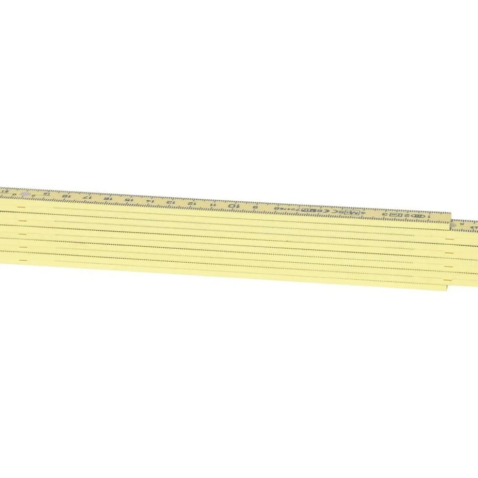 Double mètre pliant en composite Classe III Longueur 2 m KS TOOLS