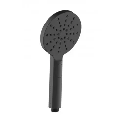 Douchette économique à main Round noire - mâle 15 21 - 3 jets - 120 mm DISFLEX