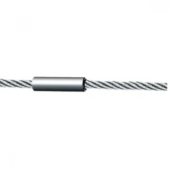 Douille de poteau intermédiaire en inox 316 pour câble Design Production