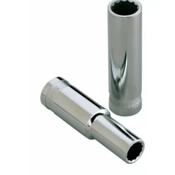 Douille longue 12 pans - série standard 1/2" SAM OUTILLAGE