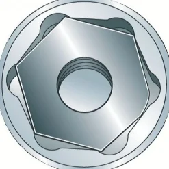 Douille 6 pans - série radio 1/4" SAM OUTILLAGE
