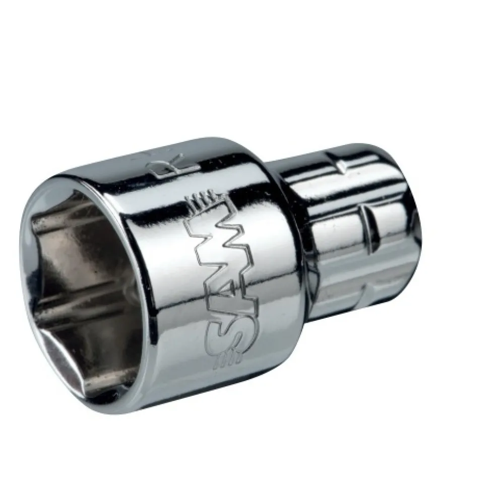 Douille traversante 1/4'' - 6 pans SAM OUTILLAGE