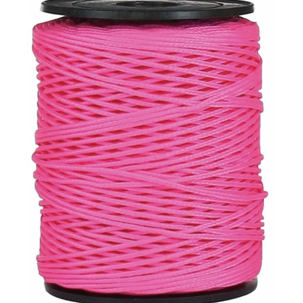 Drisse nylon fluo rose - hydrofuge CORDERIE MESNARD