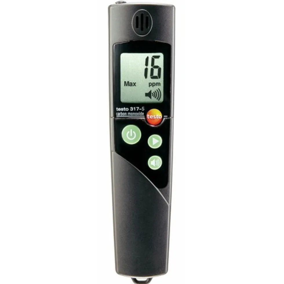 Détecteur monoxyde de carbone - alarme - 317-5 TESTO