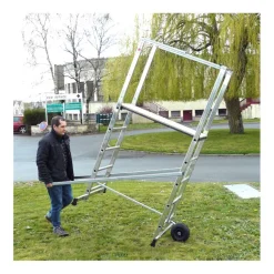 Echafaudage HORTUS 140 - hauteur de travail 3,40 m ESCALUX