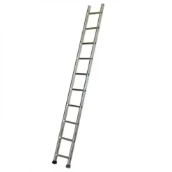 Echelle aluminium simple - 10 échelons - hauteur de travail 3,90 m ESCALUX