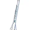 Echelle Platinium 300 hauteur de travail 7,8m- coulisse à corde - 3 x 10 marches TUBESCA