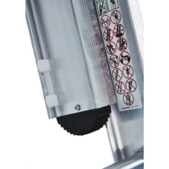 Echelle Platinium 300 hauteur de travail 7,8m- coulisse à corde - 3 x 10 marches TUBESCA