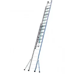 Echelle Platinium 300 hauteur de travail 7,8m- coulisse à corde - 3 x 10 marches TUBESCA
