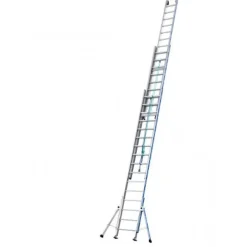 Echelle Platinium 500 - Hauteur de travail 9,40m - coulisse à corde - 3 plans TUBESCA