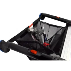 Echelle télescopique Space Bamboo hauteur max 4,3 m - 11 marches DUARIB
