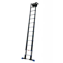 Echelle télescopique Space Bamboo hauteur max 4,3 m - 11 marches DUARIB