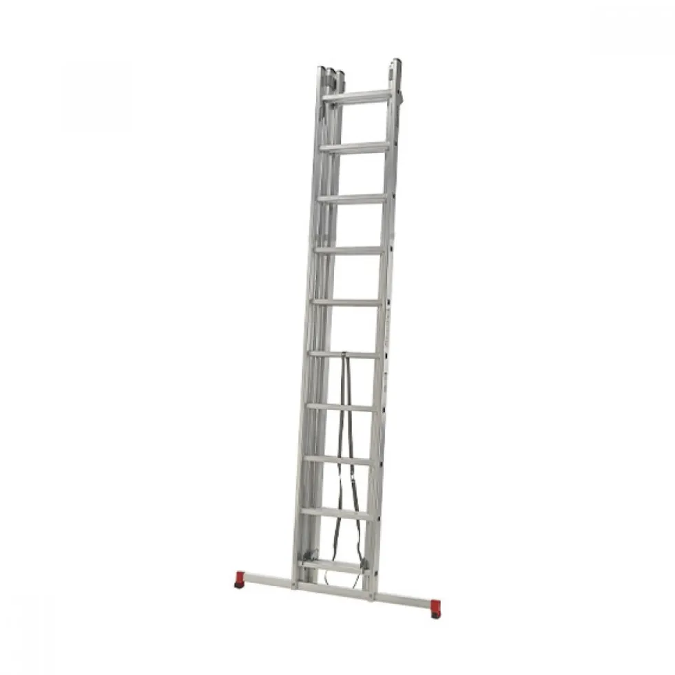 Echelle transformable 3 plans - 3x10 échelons - hauteur de travail 5,96m ESCALUX